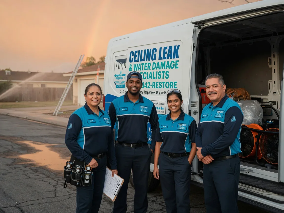 Ceiling Leak Cleanup company in Rains, SC